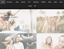 Tablet Screenshot of photographyworkshopseries.com